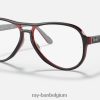 vagebond optiek gepolijst zwart XX46DZ1965 Heren Ray-Ban bril