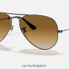 vlieger gradiënt gepolijst brons/lichtbruin XX46DZ532 Heren Ray-Ban zonnebril
