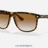 vriend gepolijst licht havana/lichtbruin XX46DZ259 Heren Ray-Ban zonnebril