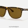 vriend gepolijst licht havanna/bruin XX46DZ256 Heren Ray-Ban zonnebril