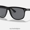 vriend gepolijst zwart/grijs XX46DZ264 Heren Ray-Ban zonnebril