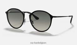 vuur rond mat zwart/grijs XX46DZ706 Heren Ray-Ban zonnebril